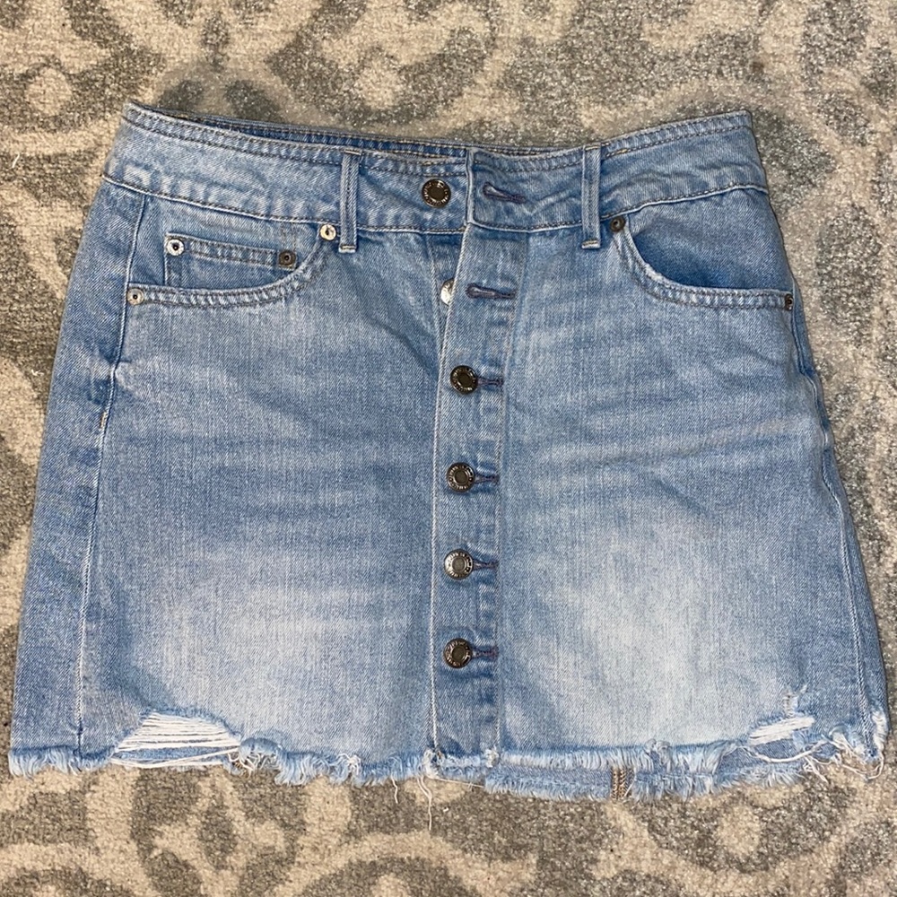 American Eagle Denim Mini Skirt